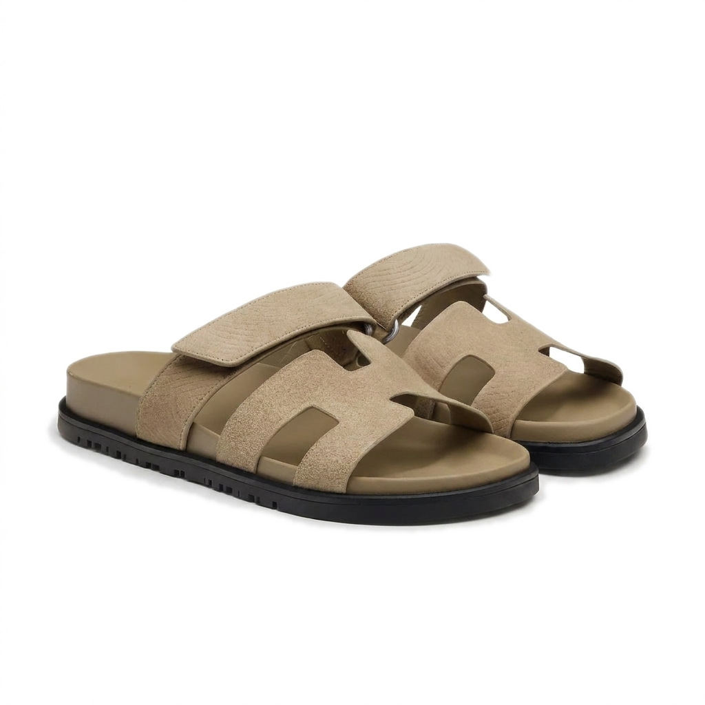 Lacta Chypre Slide Sandals Beige