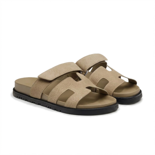 Lacta Chypre Slide Sandals Beige