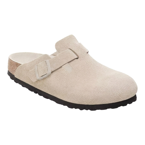 Lacta Clogs Sand Suede Clog