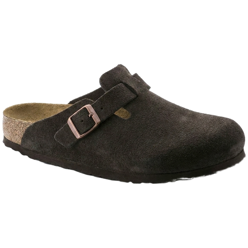 Lacta Clogs Espresso Suede Clog