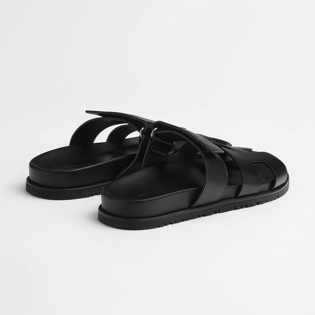 Lacta Chypre Slide Sandals Beige, side profile